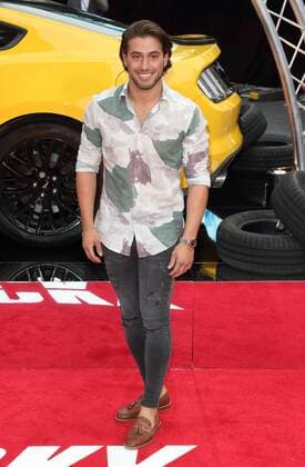 Logan Lucky UK film premiere London, UK. Kem Cetinay at Logan Lucky UK film premiere at the Vue West End, Leicester Square, London on 21st August 2017 LMK73-J688-220817 