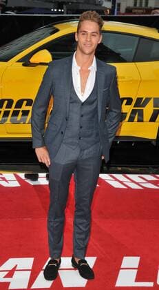 Logan Lucky UK film premiere London, UK. Julius Cowdrey at Logan Lucky UK film premiere at the Vue West End, Leicester Square, London on 21st August 2017 LMK315-S595-220817 