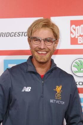 Matze Knop als Jürgen Klopp bei der Verleihung vom Sport Bild Award am 21.08.2017 in Hamburg Sportbild Award 2017 Verleihung in Hamburg
