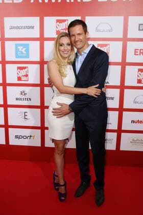 Andrea Kaiser und Sebastien Ogier bei der Verleihung vom Sport Bild Award am 21.08.2017 in Hamburg Sportbild Award 2017 Verleihung in Hamburg