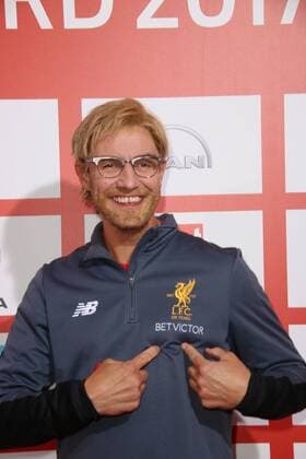 Matze Knop als Jürgen Klopp bei der Verleihung vom Sport Bild Award am 21.08.2017 in Hamburg Sportbild Award 2017 Verleihung in Hamburg