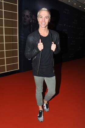 Julian David Ankunft zur Premiere Jugend ohne Gott im Kino Zoo Palast in Berlin, am 22.08.2017