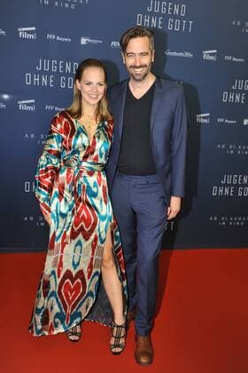 Alicia von Rittberg, Alain Gsponer Ankunft zur Premiere Jugend ohne Gott im Kino Zoo Palast in Berlin, am 22.08.2017