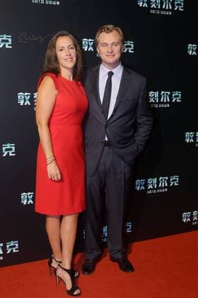 BEIJING, CHINA - AUGUST 22: British-American director producer screenwriter Christopher Nolan and wife film producer Emma Thomas attend the premiere of film Dunkirk on August 22, 2017 in Beijing, China.  Copyright: xVCGx CFP111123986508
