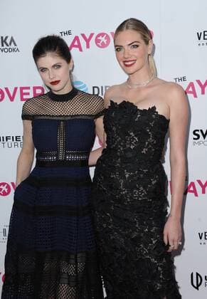 August 23, 2017 - Hollywood, California, U.S. - Alexandra Daddario, Kate Upton attends The Los Angeles Premiere of The Layover held at the Arclight Theater in Hollywood, California on August 23, 2017. 2017 Hollywood U.S. - ZUMAl86_ 20170823_zaf_l86_074 Copyright: xDavexLongendykex