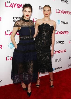 Bilder des Tages The Layover Premiere held at The Arclight in Hollywood, California on 8 23 17. Alexandra Daddario;Kate Upton Hollywood United States  541444