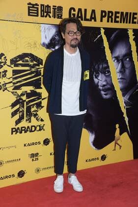 Louis Koo,Gordon Lam,Sammo Hung attend the premiere of ¡°Paradox¡±in Hongkong, China on 23th August, 2017.(Photo by TPG)  201708240312