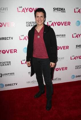 August 23, 2017 - Hollywood, CA, U.S. - 23 August 2017 - Hollywood, California - Hal Sparks. Premiere Of DIRECTV And Vertical Entertainment s The Layover held at ArcLight Hollywood. Photo Credit: Faye Sadou AdMedia Hollywood U.S. - ZUMAa123 20170823_zaa_a123_024 Copyright: xFayexSadouAdmediax