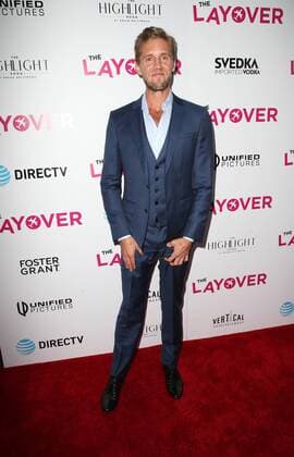 August 23, 2017 - Hollywood, CA, U.S. - 23 August 2017 - Hollywood, California - Matt Barr. Premiere Of DIRECTV And Vertical Entertainment s The Layover held at ArcLight Hollywood. Photo Credit: Faye Sadou AdMedia Hollywood U.S. - ZUMAa123 20170823_zaa_a123_051 Copyright: xFayexSadouAdmediax