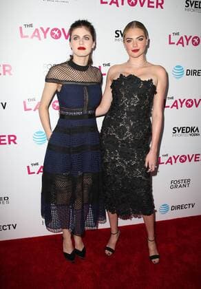 August 23, 2017 - Hollywood, CA, U.S. - 23 August 2017 - Hollywood, California - Alexandra Daddario,Kate Upton. Premiere Of DIRECTV And Vertical Entertainment s The Layover held at ArcLight Hollywood. Photo Credit: Faye Sadou AdMedia23 August 2017 - Hollywood, California - Alexandra Daddario, Kate Upton. Premiere Of DIRECTV And Vertical Entertainment s The Layover held at ArcLight Hollywood. Photo Credit: Faye Sadou AdMedia Hollywood U.S. - ZUMAa123 20170823_zaa_a123_069 Copyright: xFayexSadouAdmediax