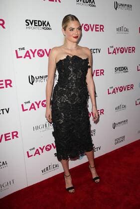 August 23, 2017 - Hollywood, CA, U.S. - 23 August 2017 - Hollywood, California - Kate Upton. Premiere Of DIRECTV And Vertical Entertainment s The Layover held at ArcLight Hollywood. Photo Credit: Faye Sadou AdMedia Hollywood U.S. - ZUMAa123 20170823_zaa_a123_076 Copyright: xFayexSadouAdmediax