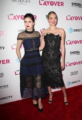 August 23, 2017 - Hollywood, CA, U.S. - 23 August 2017 - Hollywood, California - Alexandra Daddario,Kate Upton. Premiere Of DIRECTV And Vertical Entertainment s The Layover held at ArcLight Hollywood. Photo Credit: Faye Sadou AdMedia23 August 2017 - Hollywood, California - Alexandra Daddario, Kate Upton. Premiere Of DIRECTV And Vertical Entertainment s The Layover held at ArcLight Hollywood. Photo Credit: Faye Sadou AdMedia Hollywood U.S. - ZUMAa123 20170823_zaa_a123_081 Copyright: xFayexSadouAdmediax