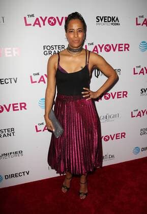 August 23, 2017 - Hollywood, CA, U.S. - 23 August 2017 - Hollywood, California - Daphne Wayans. Premiere Of DIRECTV And Vertical Entertainment s The Layover held at ArcLight Hollywood. Photo Credit: Faye Sadou AdMedia Hollywood U.S. - ZUMAa123 20170823_zaa_a123_090 Copyright: xFayexSadouAdmediax