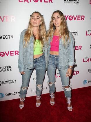 August 23, 2017 - Hollywood, CA, U.S. - 23 August 2017 - Hollywood, California - The Kaplan Twins. Premiere Of DIRECTV And Vertical Entertainment s The Layover held at ArcLight Hollywood. Photo Credit: Faye Sadou AdMedia Hollywood U.S. - ZUMAa123 20170823_zaa_a123_100 Copyright: xFayexSadouAdmediax