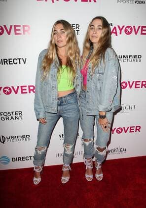 August 23, 2017 - Hollywood, CA, U.S. - 23 August 2017 - Hollywood, California - The Kaplan Twins. Premiere Of DIRECTV And Vertical Entertainment s The Layover held at ArcLight Hollywood. Photo Credit: Faye Sadou AdMedia Hollywood U.S. - ZUMAa123 20170823_zaa_a123_103 Copyright: xFayexSadouAdmediax