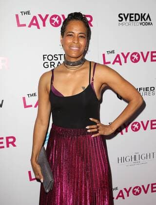 August 23, 2017 - Hollywood, CA, U.S. - 23 August 2017 - Hollywood, California - Daphne Wayans. Premiere Of DIRECTV And Vertical Entertainment s The Layover held at ArcLight Hollywood. Photo Credit: Faye Sadou AdMedia Hollywood U.S. - ZUMAa123 20170823_zaa_a123_120 Copyright: xFayexSadouAdmediax