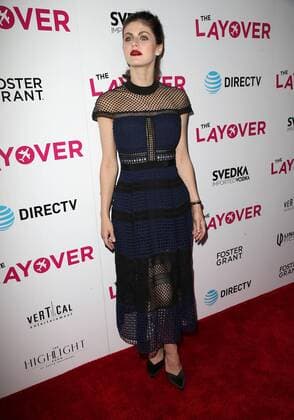 August 23, 2017 - Hollywood, CA, U.S. - 23 August 2017 - Hollywood, California - Alexandra Daddario. Premiere Of DIRECTV And Vertical Entertainment s The Layover held at ArcLight Hollywood. Photo Credit: Faye Sadou AdMedia Hollywood U.S. - ZUMAa123 20170823_zaa_a123_124 Copyright: xFayexSadouAdmediax