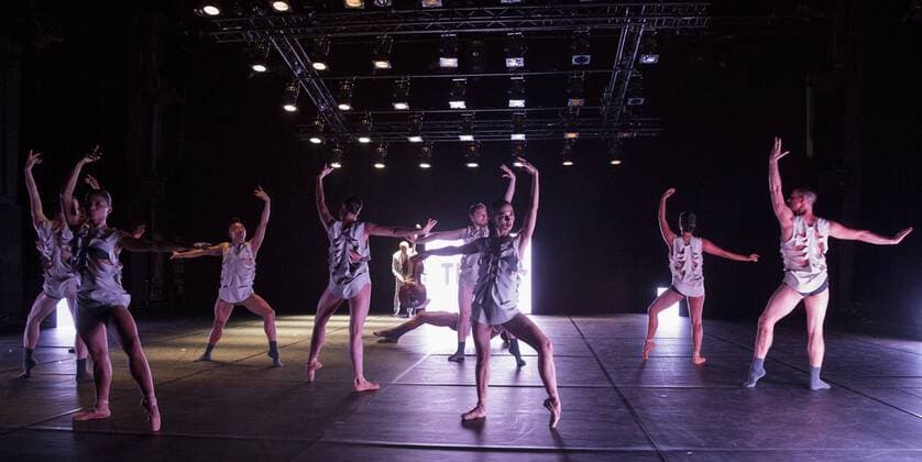 EMBARGO SPERRFRIST Three Stages by Richard Siegal, Ruhrtriennale, PACT Zollverein, Essen, Germany SPERRFRIST EMBARGO bis to 7:00pm, 25 August 2017 Essen, Germany, 23 August 2017. Dancers performing the section Model . American choreographer Richard Siegal presents Three Stages: Model , In Medias Res and as a world premiere El Dorado at PACT Zollverein for the Ruhrtriennale cultural festival 2017. For editorial use only in connection with Ruhrtriennale reporting