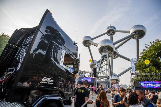 Illustration picture shows the 17th edition of electronic dance music festival City Parade, Saturday 26 August 2017, in Brussels.  LAURIExDIEFFEMBACQ 05152843