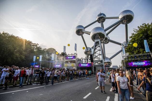 Illustration picture shows the 17th edition of electronic dance music festival City Parade, Saturday 26 August 2017, in Brussels.  LAURIExDIEFFEMBACQ 05152846