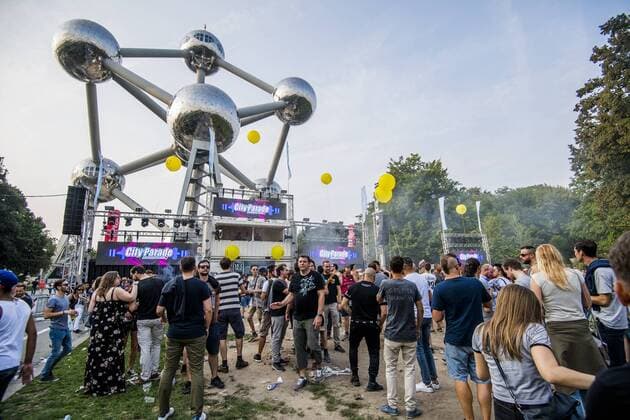 Illustration picture shows the 17th edition of electronic dance music festival City Parade, Saturday 26 August 2017, in Brussels.  LAURIExDIEFFEMBACQ 05152850