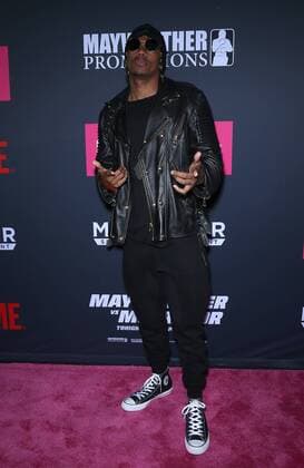 August 26, 2017 - Las Vegas, NV, U.S. - 26 August 2017 - Las Vegas, NV - Nick Cannon. Mayweather vs McGregor pre-fight VIP Red Carpet at T-Mobile Arena. Credit: mjt AdMedia Las Vegas U.S. - ZUMAa123 20170826_zaa_a123_091 Copyright: xMjtAdmediax