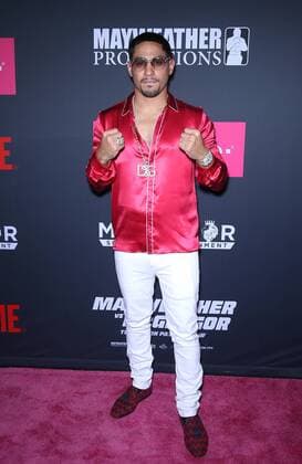 August 26, 2017 - Las Vegas, NV, U.S. - 26 August 2017 - Las Vegas, NV - Danny Garcia. Mayweather vs McGregor pre-fight VIP Red Carpet at T-Mobile Arena. Credit: mjt AdMedia Las Vegas U.S. - ZUMAa123 20170826_zaa_a123_109 Copyright: xMjtAdmediax
