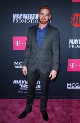 August 26, 2017 - Las Vegas, NV, U.S. - 26 August 2017 - Las Vegas, NV - Andrew Santino. Mayweather vs McGregor pre-fight VIP Red Carpet at T-Mobile Arena. Credit: mjt AdMedia Las Vegas U.S. - ZUMAa123 20170826_zaa_a123_152 Copyright: xMjtAdmediax