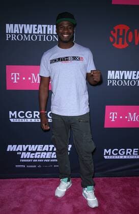 August 26, 2017 - Las Vegas, NV, U.S. - 26 August 2017 - Las Vegas, NV - Eric Kelly. Mayweather vs McGregor pre-fight VIP Red Carpet at T-Mobile Arena. Credit: mjt AdMedia Las Vegas U.S. - ZUMAa123 20170826_zaa_a123_179 Copyright: xMjtAdmediax