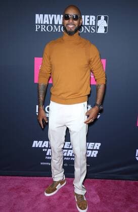 August 26, 2017 - Las Vegas, NV, U.S. - 26 August 2017 - Las Vegas, NV - Swizz beatz. Mayweather vs McGregor pre-fight VIP Red Carpet at T-Mobile Arena. Credit: mjt AdMedia Las Vegas U.S. - ZUMAa123 20170826_zaa_a123_227 Copyright: xMjtAdmediax