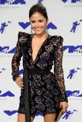 Erin Lim arrives for the 34th annual MTV Video Music Awards at The Forum in Inglewood, California on August 27, 2017.  LAP201708270189 JIMxRUYMEN