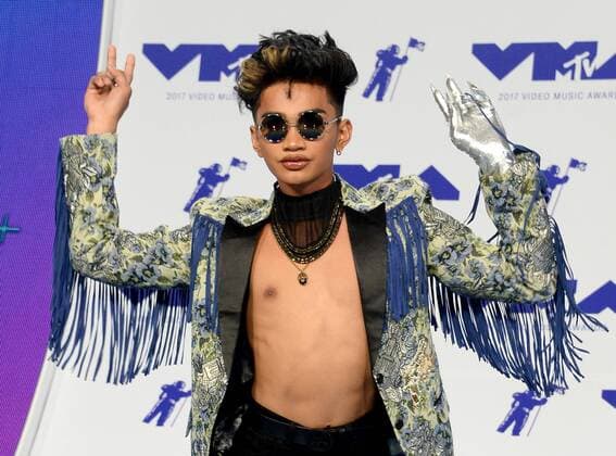 Bilder des Tages Bretman Rock arrives for the 34th annual MTV Video Music Awards at The Forum in Inglewood, California on August 27, 2017.  LAP201708270595 JIMxRUYMEN