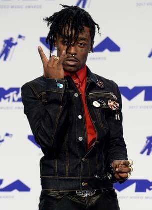 Lil Uzi Vert arrives for the 34th annual MTV Video Music Awards at The Forum in Inglewood, California on August 27, 2017.  LAP201708270585 JIMxRUYMEN