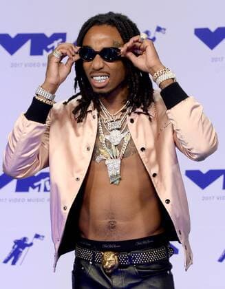 Bilder des Tages Quavo arrives for the 34th annual MTV Video Music Awards at The Forum in Inglewood, California on August 27, 2017.  LAP201708270699 JIMxRUYMEN