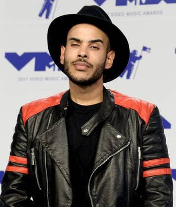 Hugo Gloss arrives for the 34th annual MTV Video Music Awards at The Forum in Inglewood, California on August 27, 2017.  LAP201708270678 JIMxRUYMEN