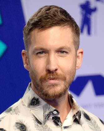 Calvin Harris arrives for the 34th annual MTV Video Music Awards at The Forum in Inglewood, California on August 27, 2017.  LAP201708270764 JIMxRUYMEN