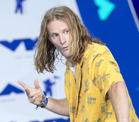 August 27, 2017 - Inglewood, California, U.S - Rory Kramer arrives at the 2017 MTV Video Music Awards held at the Fabulous Forum in Inglewood Los Angeles on Sunday afternoon. Inglewood U.S. - ZUMAb102 20170827_zaf_b102_007 Copyright: xDavidxBrox