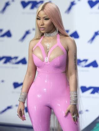 August 27, 2017 - Inglewood, California, U.S - Nicki Minaj arrives at the 2017 MTV Video Music Awards held at the Fabulous Forum in Inglewood Los Angeles on Sunday afternoon. Inglewood U.S. - ZUMAb102 20170827_zaf_b102_075 Copyright: xDavidxBrox