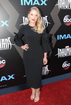 August 28, 2017 - Hollywood, California, U.S. - Ellen Woglom attends The Los Angeles Premiere of Marvel s Inhumans - The First Chapter held at the Universal CityWalk in Universal City, California on August 28, 2017. 2017 Hollywood U.S. - ZUMAl86_ 20170828_zaf_l86_040 Copyright: xDavexLongendykex