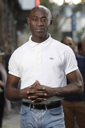 Paul Nkamani bei der Premiere des Dokumentarfilms Als Paul über das Meer kam When Paul came over the Sea in der Filmpalette. Köln, 28.08.2017 Foto:xC.xHardtx xFuturexImage