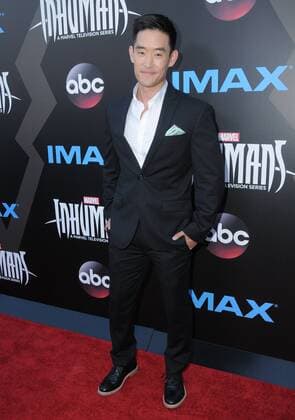 August 28, 2017 - Universal City, CA, U.S. - 28 August 2017 - Universal City, California - Mike Moh. IMAX Marvel s Inhumans World Premiere held at Universal Citywalk in Universal City. Photo Credit: AdMedia Universal City U.S. - ZUMAa123 20170828_zaa_a123_048 Copyright: xBirdiexThompsonx