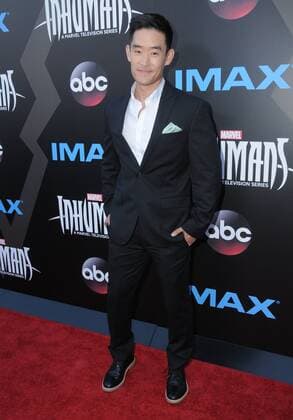 August 28, 2017 - Universal City, CA, U.S. - 28 August 2017 - Universal City, California - Mike Moh. IMAX Marvel s Inhumans World Premiere held at Universal Citywalk in Universal City. Photo Credit: AdMedia Universal City U.S. - ZUMAa123 20170828_zaa_a123_050 Copyright: xBirdiexThompsonx