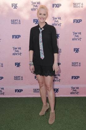 August 29, 2017 - Los Angeles, CA, U.S. - 29 August 2017 - Los Angeles, California - Janet Varney. FXX s You re the Worst Season Four Premiere held at Museum of Ice Cream in Los Angeles. Photo Credit: AdMedia Los Angeles U.S. - ZUMAa123 20170829_zaa_a123_028 Copyright: xBirdiexThompsonx
