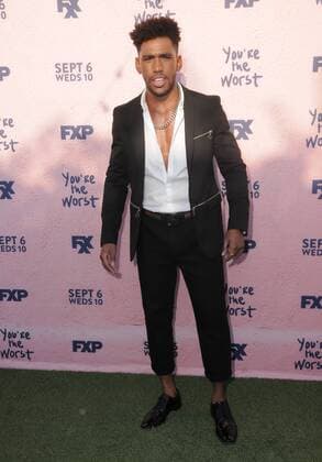 August 29, 2017 - Los Angeles, CA, U.S. - 29 August 2017 - Los Angeles, California - Brandon Mychal Smith. FXX s You re the Worst Season Four Premiere held at Museum of Ice Cream in Los Angeles. Photo Credit: AdMedia Los Angeles U.S. - ZUMAa123 20170829_zaa_a123_035 Copyright: xBirdiexThompsonx