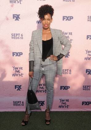 August 29, 2017 - Los Angeles, CA, U.S. - 29 August 2017 - Los Angeles, California - Angela Lewis. FXX s You re the Worst Season Four Premiere held at Museum of Ice Cream in Los Angeles. Photo Credit: AdMedia Los Angeles U.S. - ZUMAa123 20170829_zaa_a123_069 Copyright: xBirdiexThompsonx