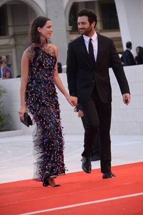 Mostra. 74eme Festival International du Cinema de Venise. Ouverture avec la presentation du film Downsizing . 74eme Festival International du Cinema de Venise.74th Mostra. Downsizing Red carpet .Rebecca hall. 220218 Degun Starface 2017-08-30 Venise Italie  Copyright: xDegunx xStarfacex STAR_220218_044