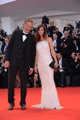 Mostra. 74eme Festival International du Cinema de Venise. Ouverture avec la presentation du film Downsizing . 74eme Festival International du Cinema de Venise.74th Mostra. Downsizing Red carpet .Anna Mouglalis. 220218 Degun Starface 2017-08-30 Venise Italie  Copyright: xDegunx xStarfacex STAR_220218_052
