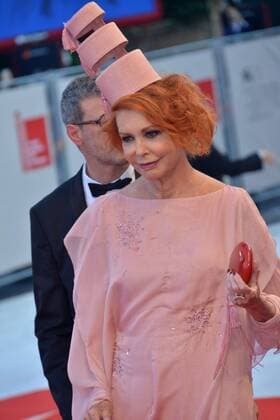 74th Venice Film Festival 2017, Red Carpet Downsizing . Pictured: Marina Ripa di Meana  Copyright: xSimonexComi Veneziax xIPAx xVeneziax