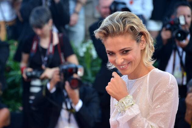 74th Venice Film Festival 2017, Red Carpet Downsizing . Pictured: Jasmine Trinca  Copyright: xSimonexComi Veneziax xIPAx xVeneziax