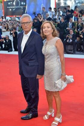 74th Venice Film Festival 2017, Red Carpet Downsizing . Pictured: Francesco Rutelli, Barbara Palombelli  Copyright: xSimonexComi Veneziax xIPAx xVeneziax